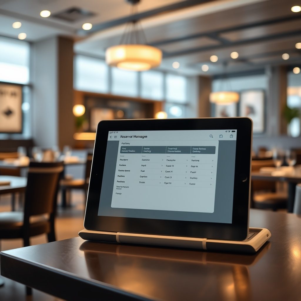 Software di prenotazione ristorante